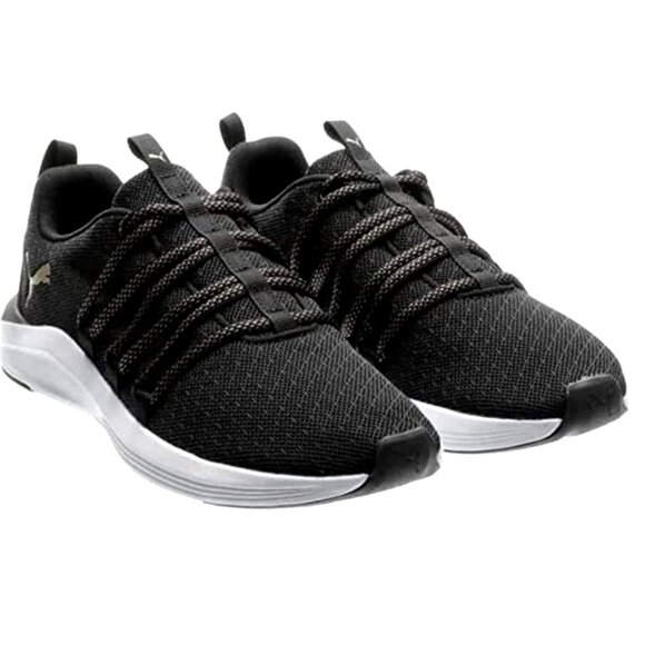 Puma 6 Sneakers Active Prowl Knit Woman Lace-up Athletic Gym Shoes Activewear - Picture 9 of 13